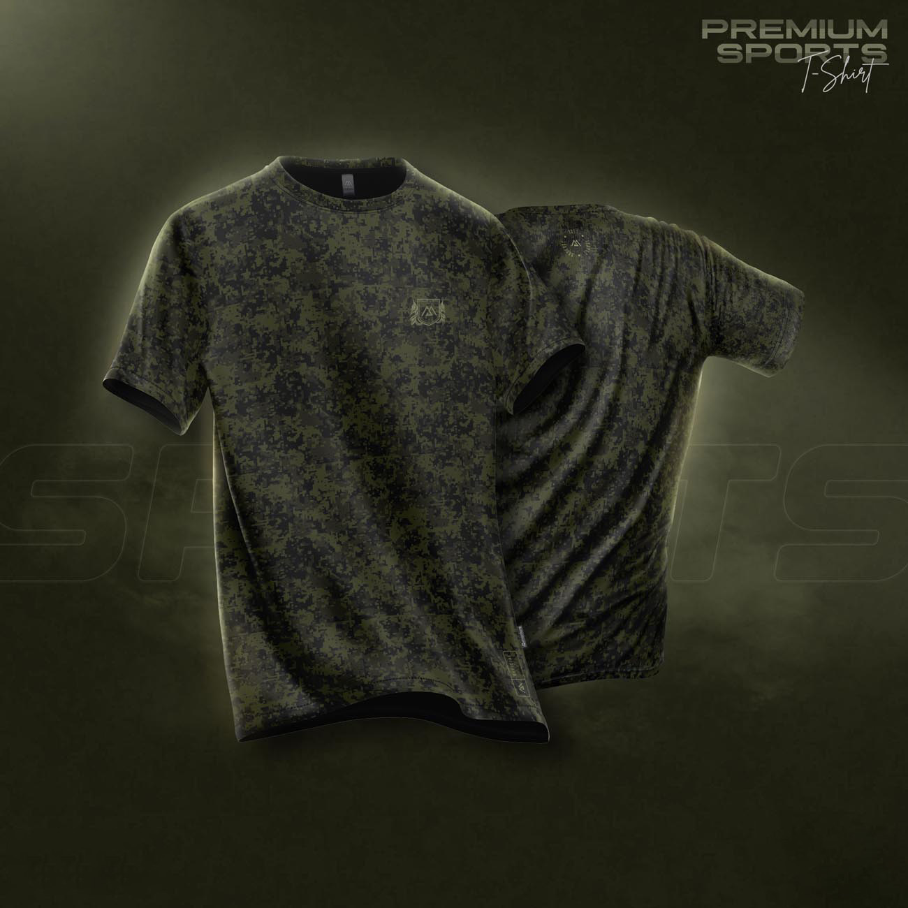 Micro Fabric Dark Black T-shirt